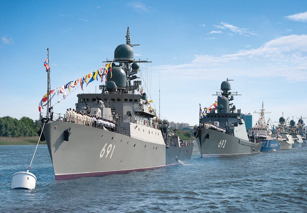 В гости к морякам-пограничникам