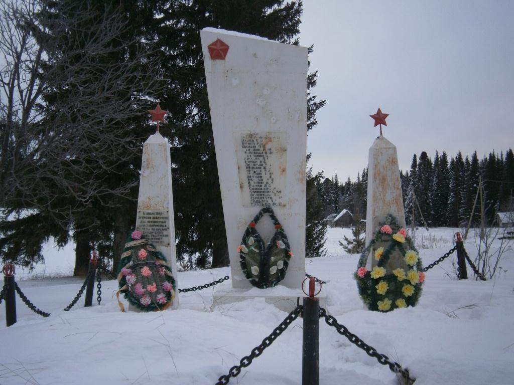 Обелиск памяти павшим воинам, в годы Великой Отечественной войны 1941-1945 гг