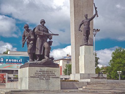 По местам героических подвигов Брянских партизан