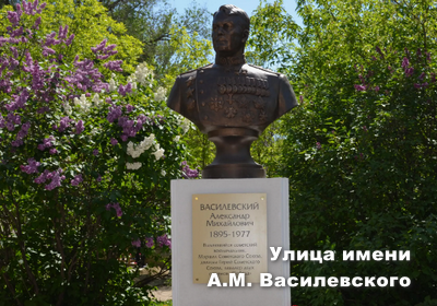 "Улица имени А.М. Василевского"