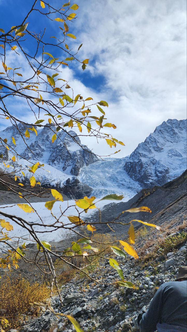 К леднику Караугом