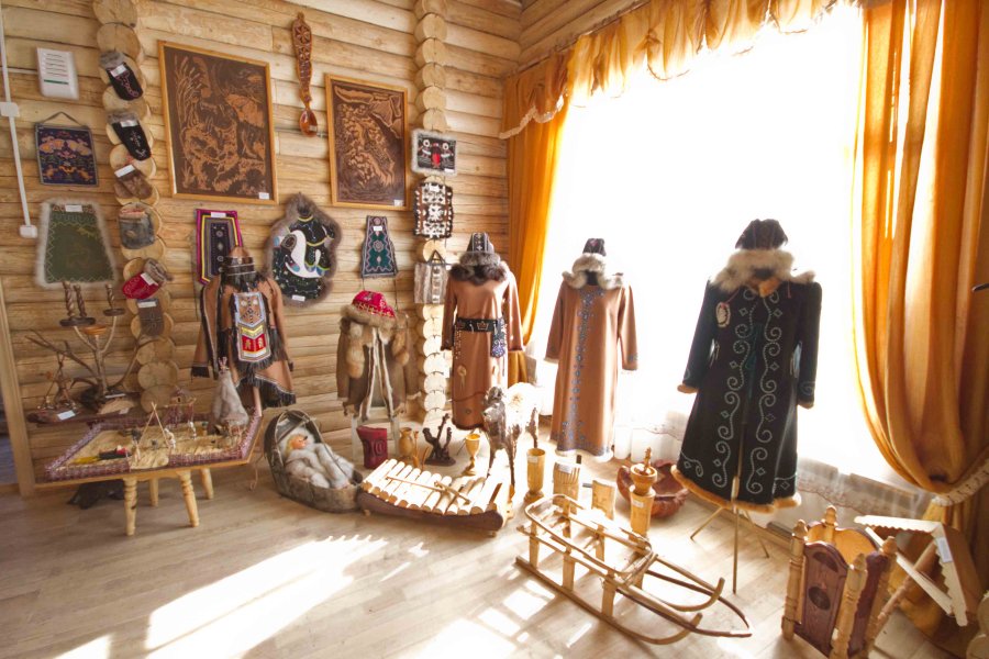 Эвенкийская деревня